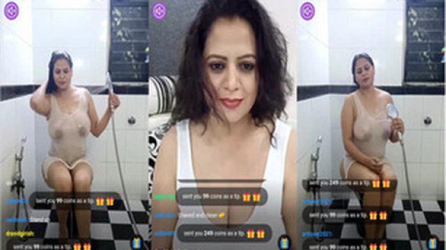 Most Demanded Sapna Sappu Nude Bath In Panties See Through Nipples Live Show