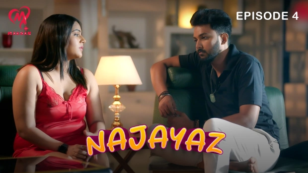 Najayaz S01E04 2025 MakhanPlus Hindi Hot Web Series